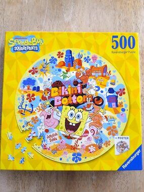 Ravensburger Spongebob Squarepants Jigsaw Puzzle, 500 Pieces